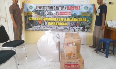 Rabithah Alawiyah Salurkan Amanah Kemanusiaan  Bantuan Longsor Banjarnegara dan Cilacap